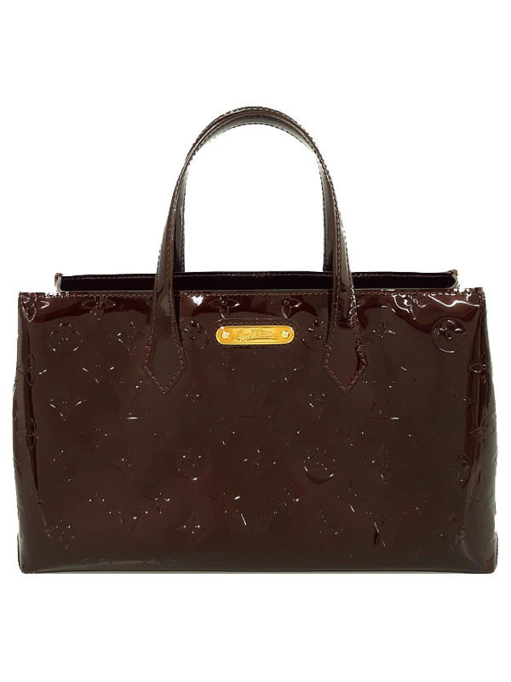 Louis Vuitton Monogram Vernis Wilshire Handbag
